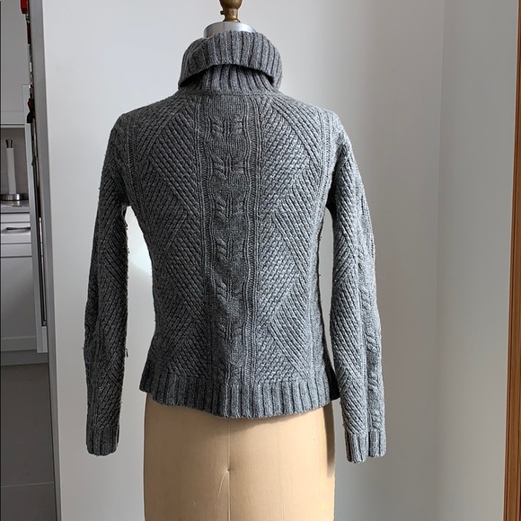 Ladies lightweight chunky turtleneck pullover - Picture 3 of 6